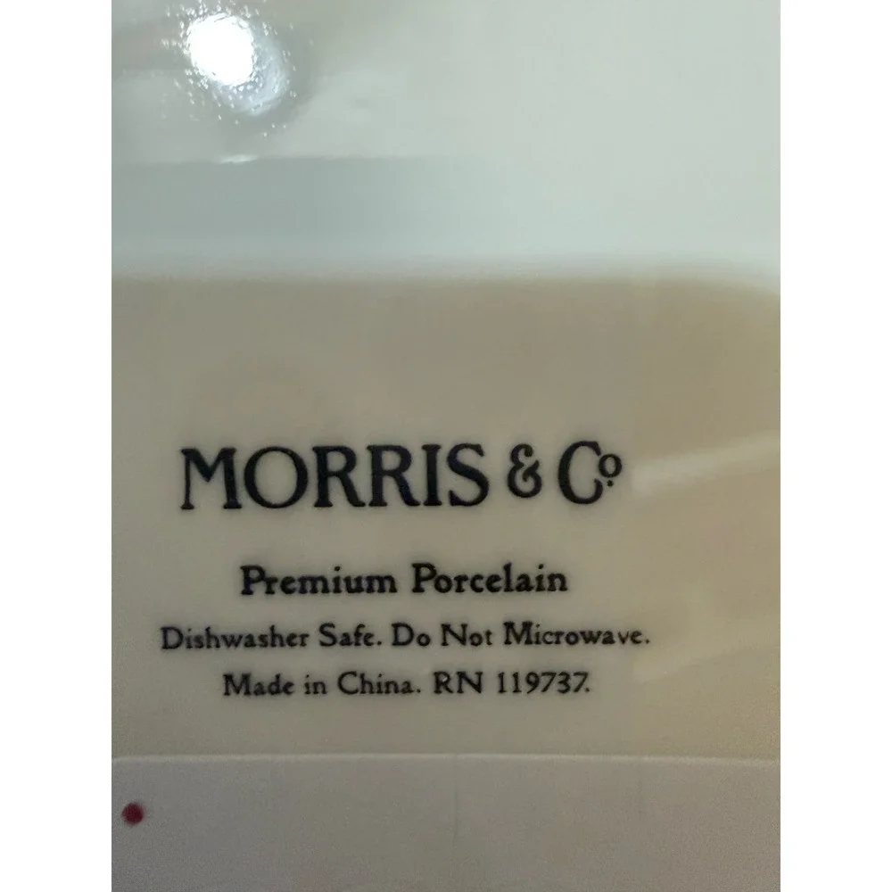 NEW! Morris & Co~ William Morris~ STRAWBERRY THIEF~ Serving Bowl 9.5